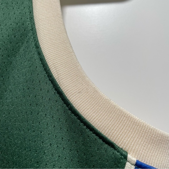 Milwaukee Bucks Giannis Antetokounmpo Nike Green Swingman Jersey Icon Edition - Picture 4 of 7